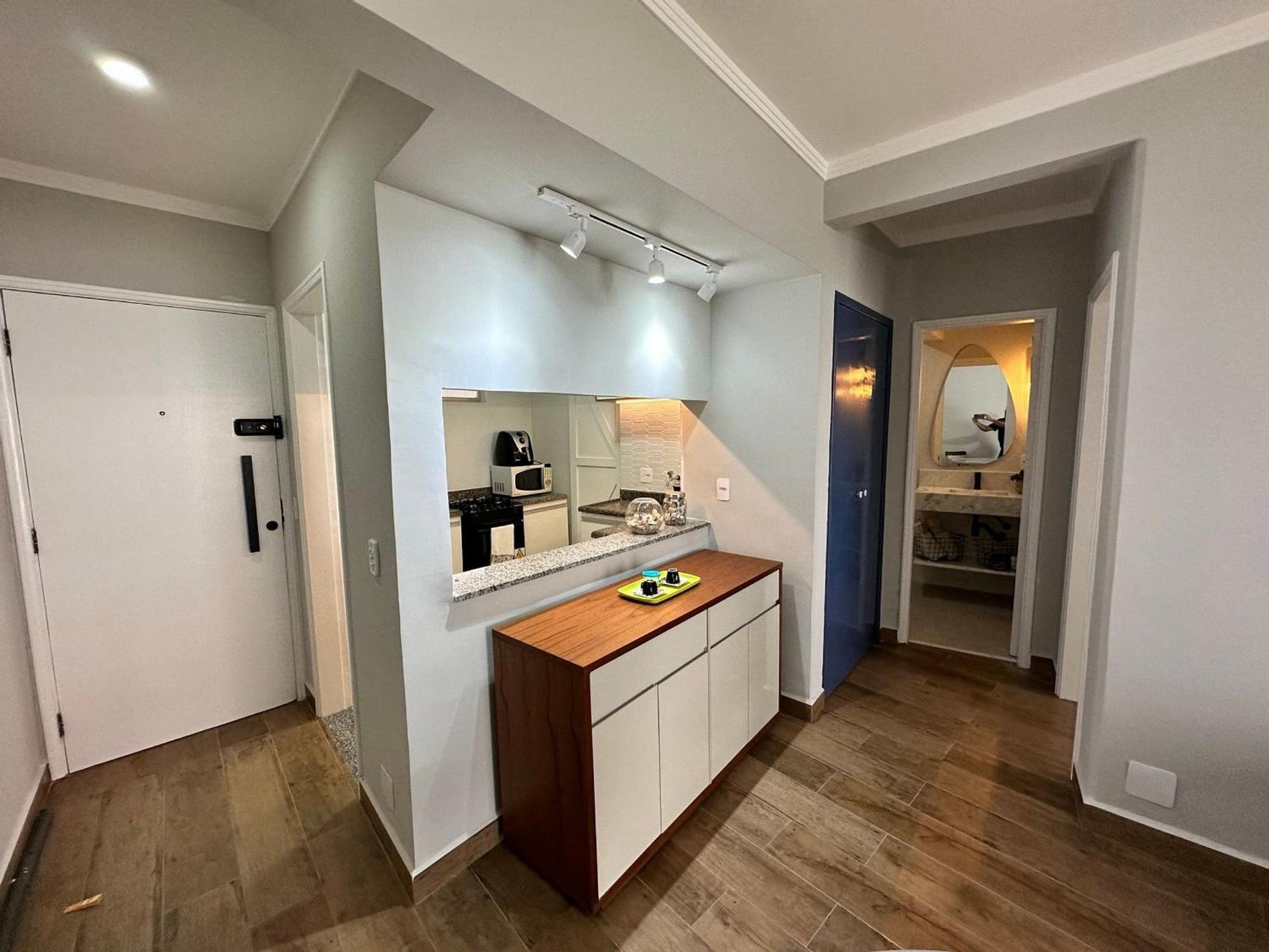 Apartamento Pe Na Areia Melhor Vista Mar De Santos Экстерьер фото